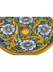Sicilian ceramic dish art.14 dec. Baroque