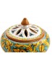 Porta caramelle grande in ceramica siciliana art.1 dec. Gianluca