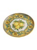 Sicilian ceramic dish art.12 dec. lemons