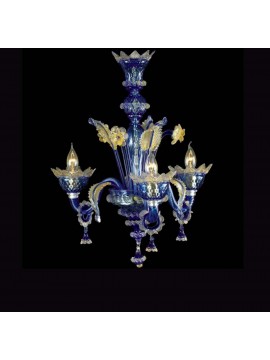 Murano chandelier of Venice 3 lights 7437/3