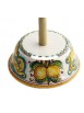 Porta rotolo in ceramica siciliana art.11 dec. Limoni