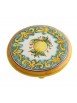 Sicilian ceramic trivet art.19 dec. lemons