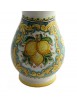 Vase worked in Sicilian ceramic art.16 dec. lemons
