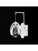4.8w LED wall lamp with Golden Egg illuminated crystals