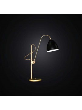 Lampada da tavolo classica snodabile in oro 1 luce BGA 2877-L
