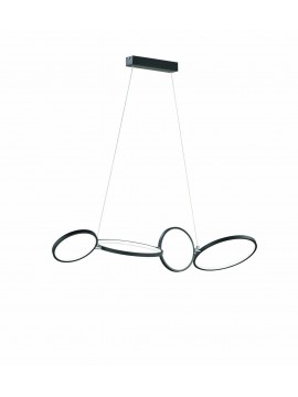 Modern design black trio led chandelier 322610432 Rondo