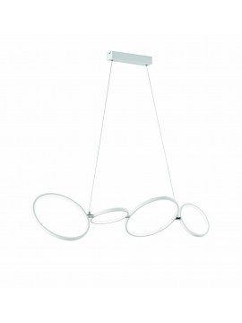 Modern design white trio led chandelier 322610431 Rondo