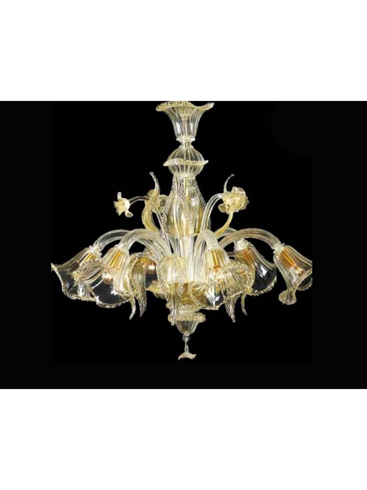 Murano chandelier of Venice 5 lights 6183/5