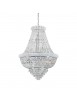 Classic chandelier with 24 lights crystals Dubai sp24 chrome