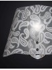 Modern design fusion glass wall light with 1 light BGA 2370/am