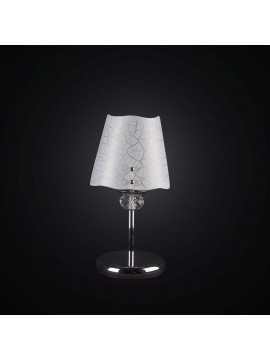 Lampada da comodino lumetto moderno design cromato FA I-MAYA-L 