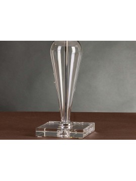 Classic crystal table lamp with 1 light Design Swarovsky coll. spartan