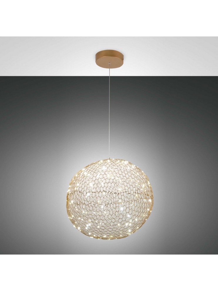 Modern gold sphere led chandelier D.50cm for living room FB-0021