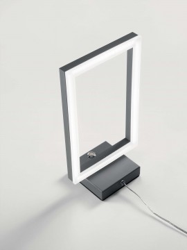 Lumetto lampada a led moderna design antracite per camera FB-0037