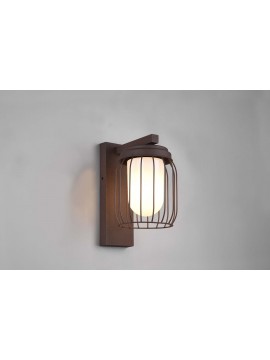 Classic rust outdoor wall light with 1 light for balcony garden TR489