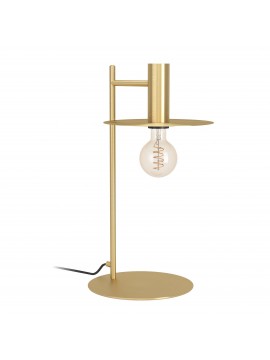 Lampada da tavolo moderna in metallo oro a 1 luce GL1731
