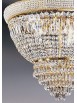 Lampadario in cristallo classico 6 luci oro Voltolina Osaka