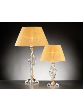 Large light in classic gold crystal 1 light Design Swarovsky Zuela