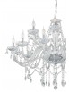 Modern chandelier in 18 lights crystal GLO 39103 Basilano