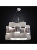 Modern design white chandelier 6 lights BGA 2551 / S6