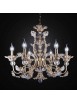 Lampadario classico in cristallo  Design Swarovsky 6 luci BGA 2737-6