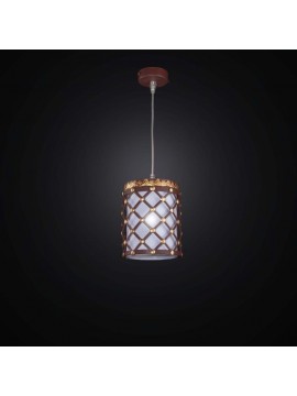 Contemporary wrought iron chandelier 1 light BGA 2541 / P14